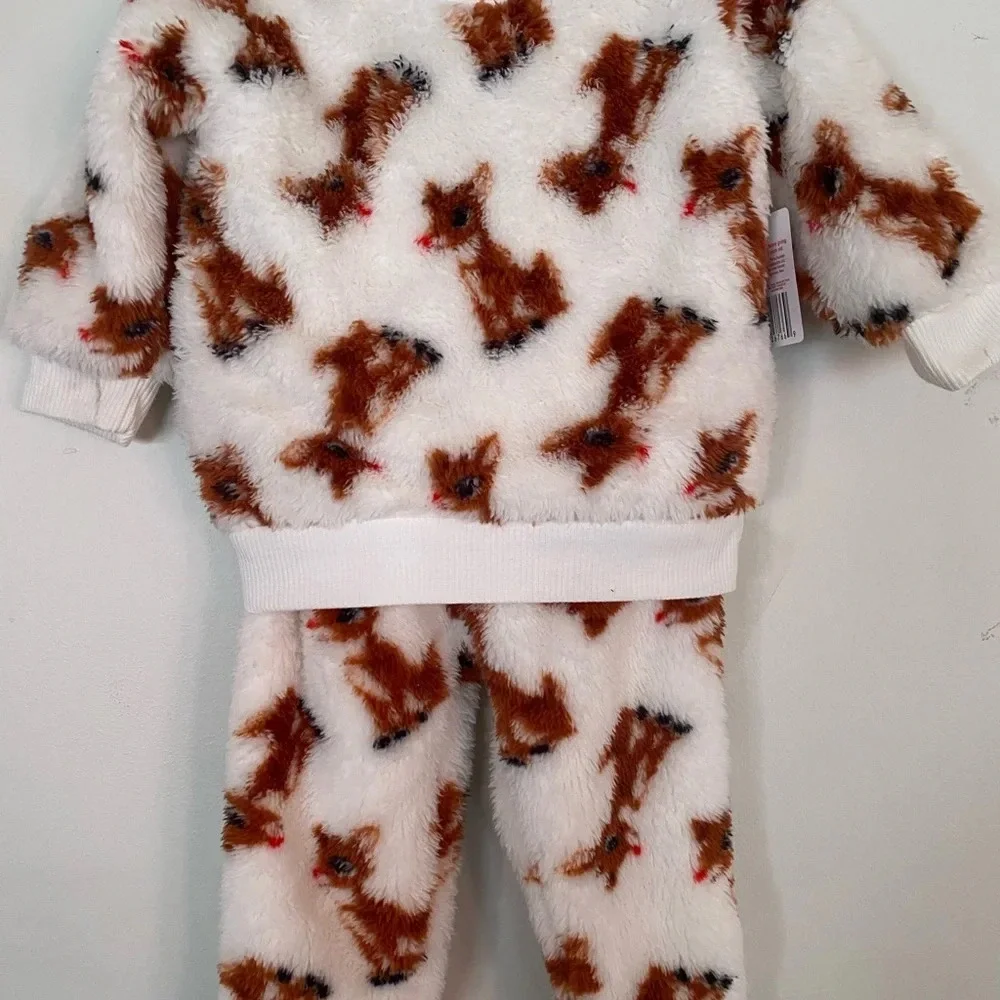 NWT Rudolph Jogger Set